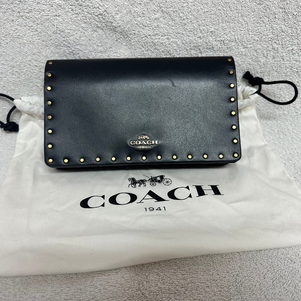 Coach Small Crossbody Bag - Leather